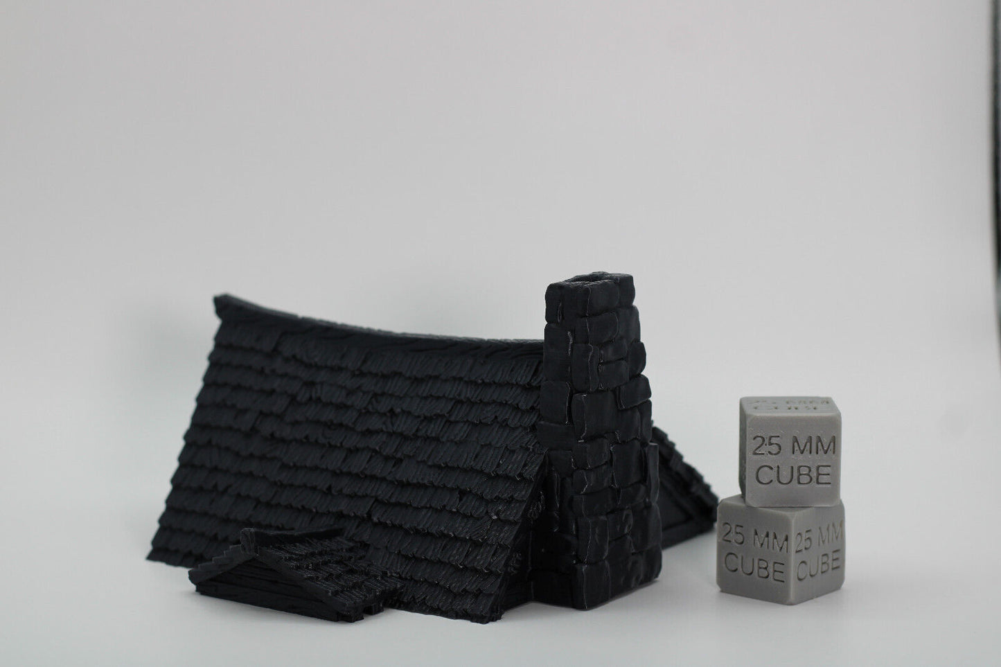 Tabletop Terrain Large 4 story Medieval House Dnd RPG wargame skirmish 28mm