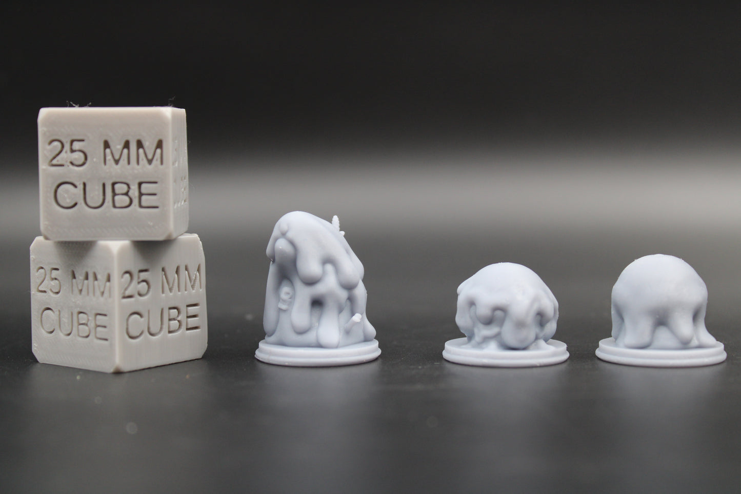 Necrotic Gooey Slime Ooze Undead x3 28mm 32mm Miniature Dnd Skirmish