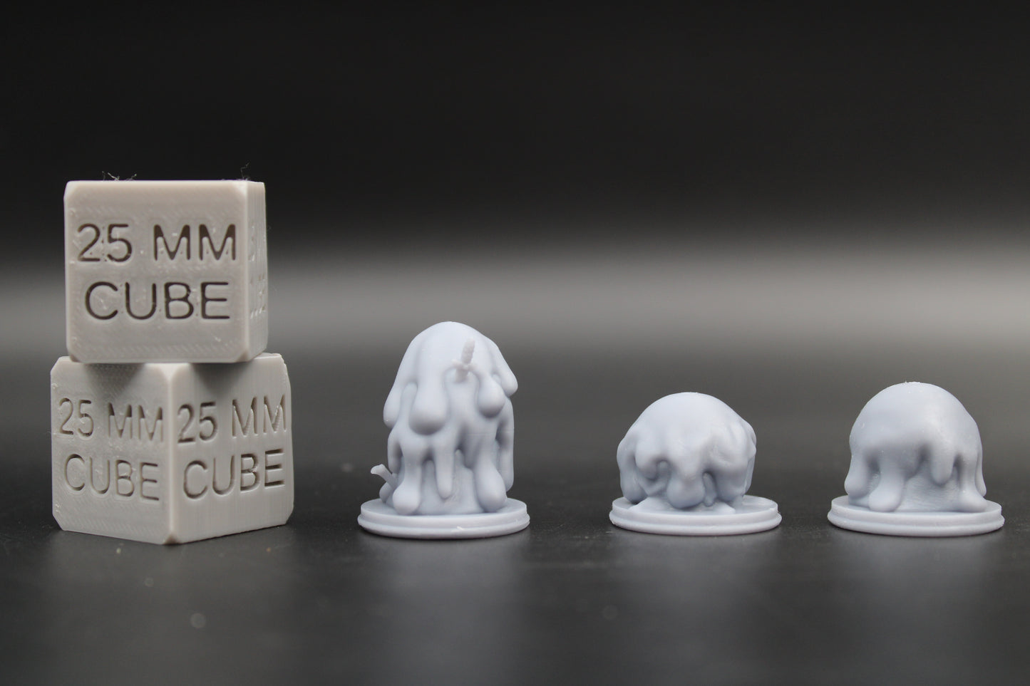 Necrotic Gooey Slime Ooze Undead x3 28mm 32mm Miniature Dnd Skirmish